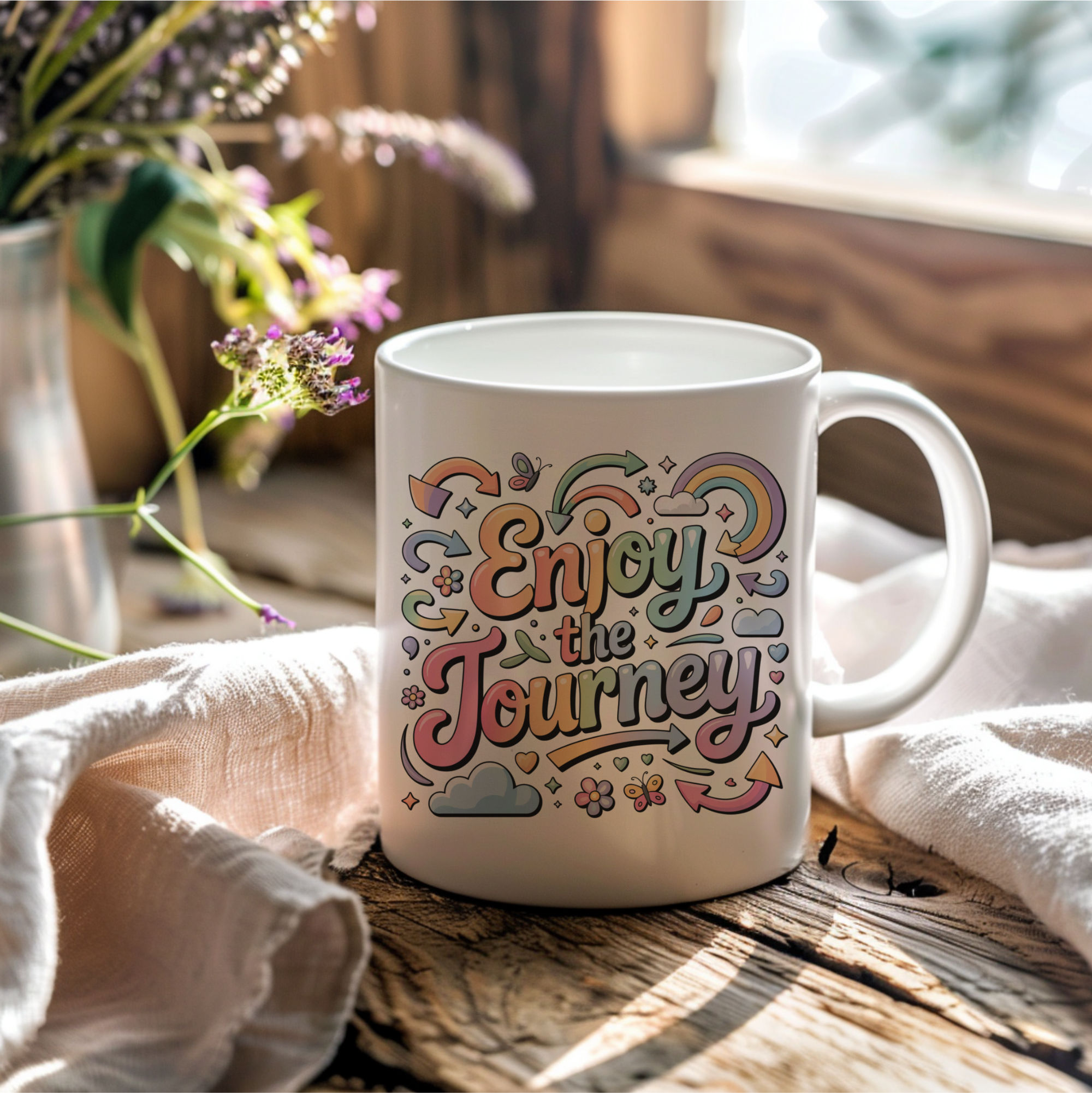 Tasse - Enjoy the journey