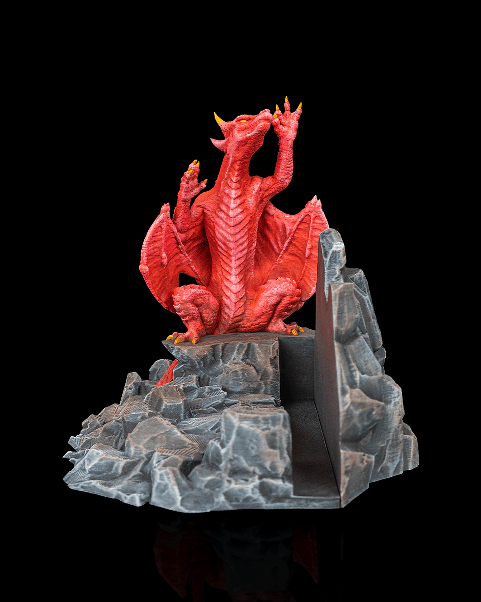 Miniatura: Dragonling - Estante de livros dragão