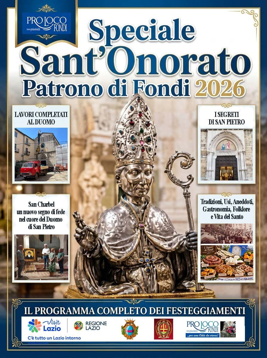 Speciale Sant’Onorato 2026: la Pro Loco Fondi racconta il Patrono e le tradizioni della città