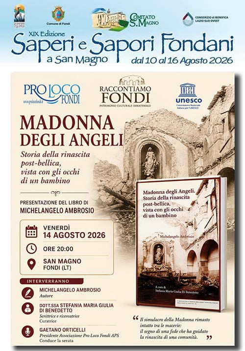 A San Magno la storia di una rinascita: Michelangelo Ambrosio presenta il volume "Madonna degli Angeli"