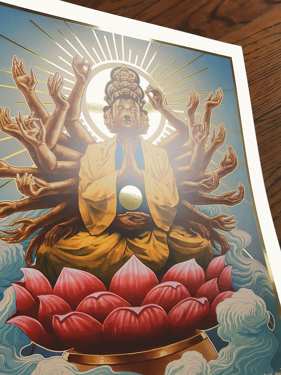 Thumbnail: 1000 Hands (Gold Foil)