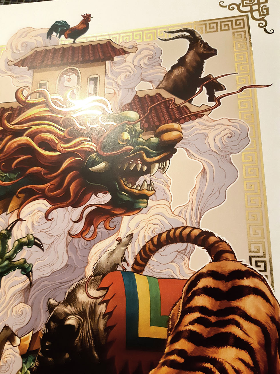 Thumbnail: Vietnamese Zodiac (Gold Foil)