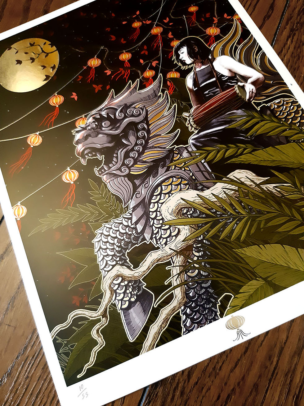 Thumbnail: Mythical Vietnam: The Unicorn (Silver Foil)
