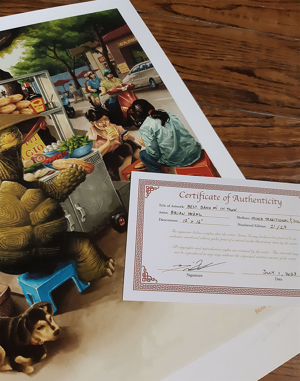 Thumbnail: Best Bánh Mì in Town (Giclee Fine Art)