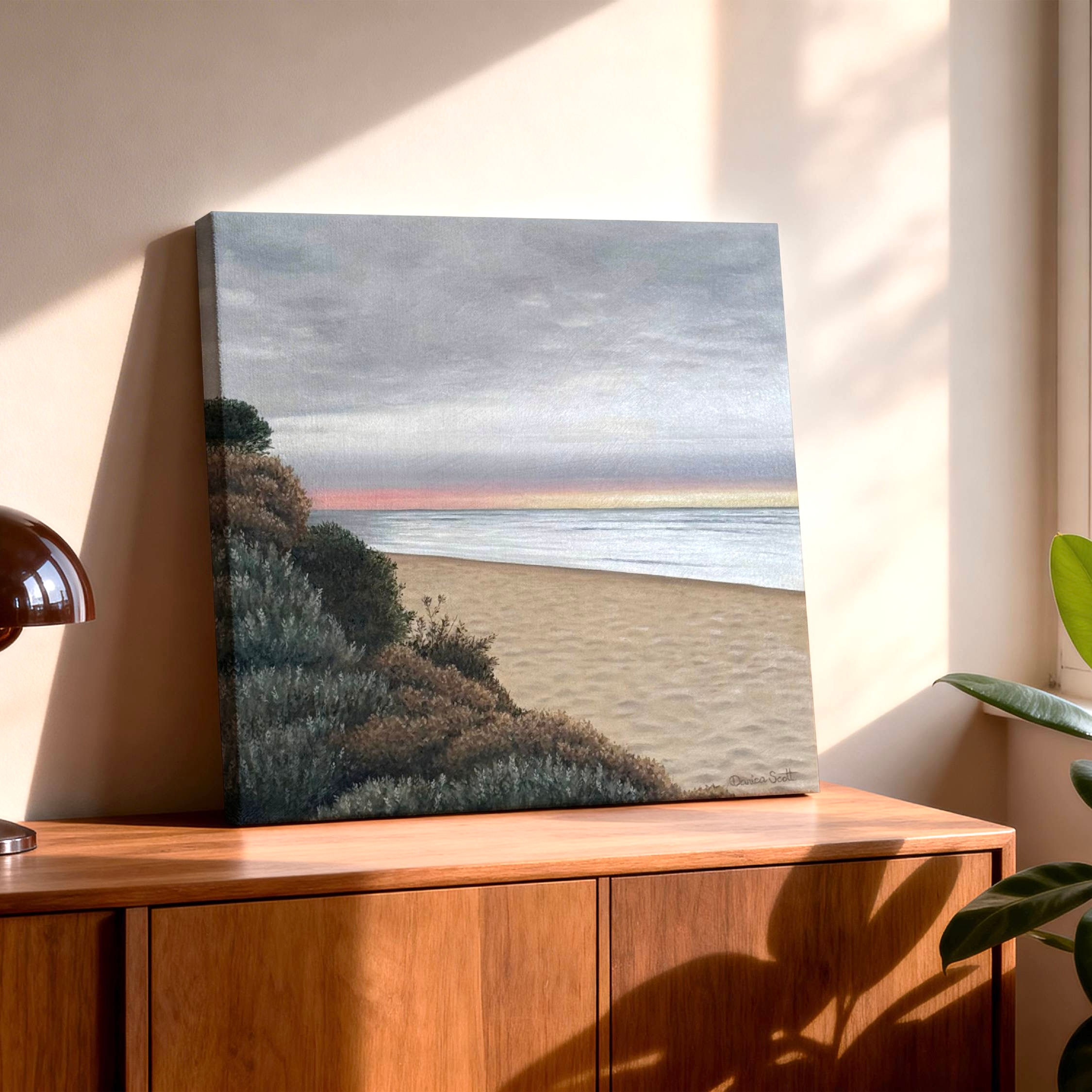 Exhale (canvas print)