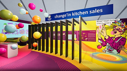 [DKASS] Messestand Change'in kitchen sales auf der area30