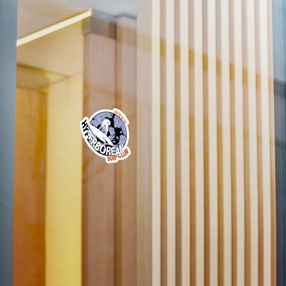 Thumbnail: Hyperborean Surf Club | Vinyl Decal