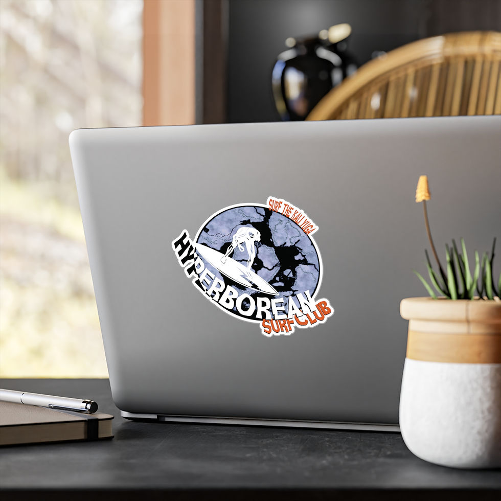 Thumbnail: Hyperborean Surf Club | Vinyl Decal