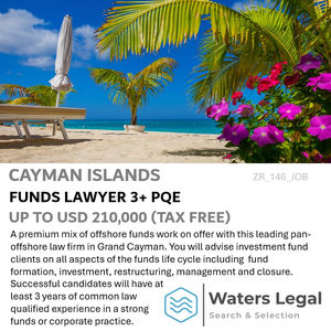 Cayman Islands
Funds Lawyer 3+ PQE
ZR_146_JOB