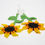 Miniatura: GIRASOL Pendientes