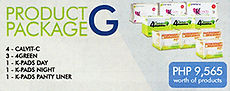 JC Premiere Product Package G, calvit C, 4 green, k-pads