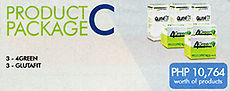 JC Premiere Product Package C, 4 green, glutafit