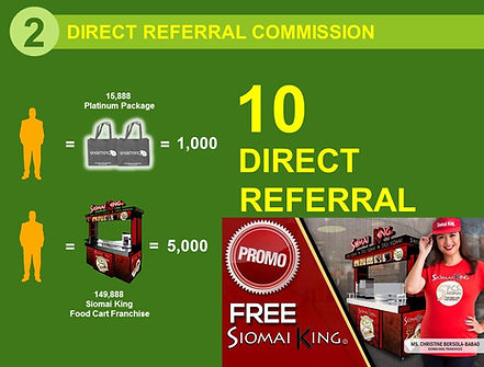 Direct Referral Commission