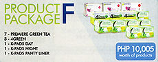 JC Premiere Product Package F, premiere green tea, 4 green, k-pads