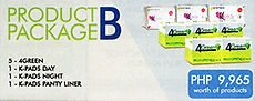 JC Premiere Product Package B, 4 green, k-pads