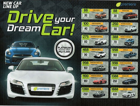 free car, car incetive, dream incentive