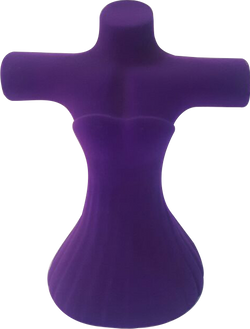 busto bailarina roxa