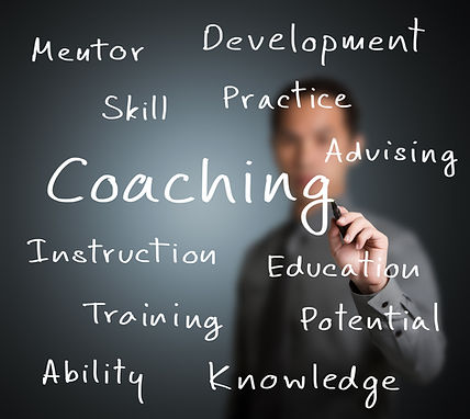 coaching photo illustration
