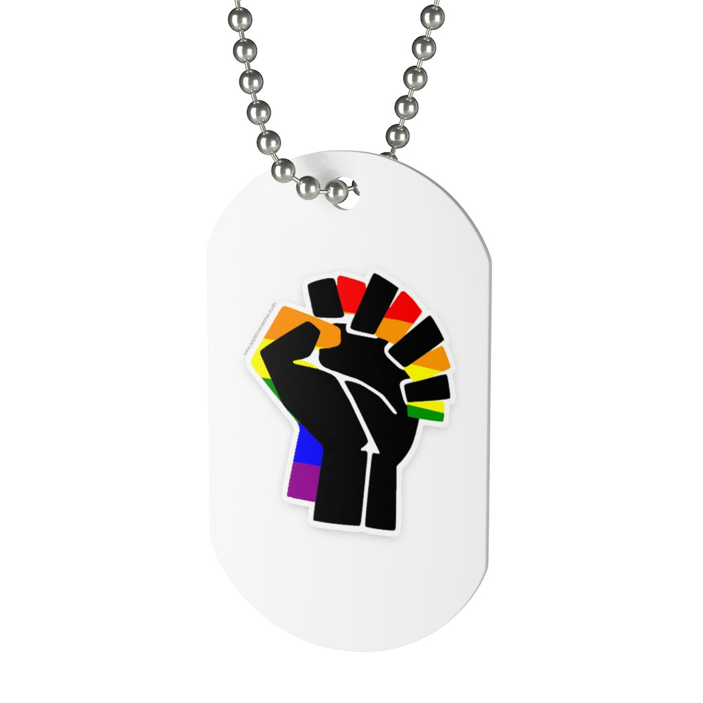 LGBTQ+ BLM Ally "Dog" Tag