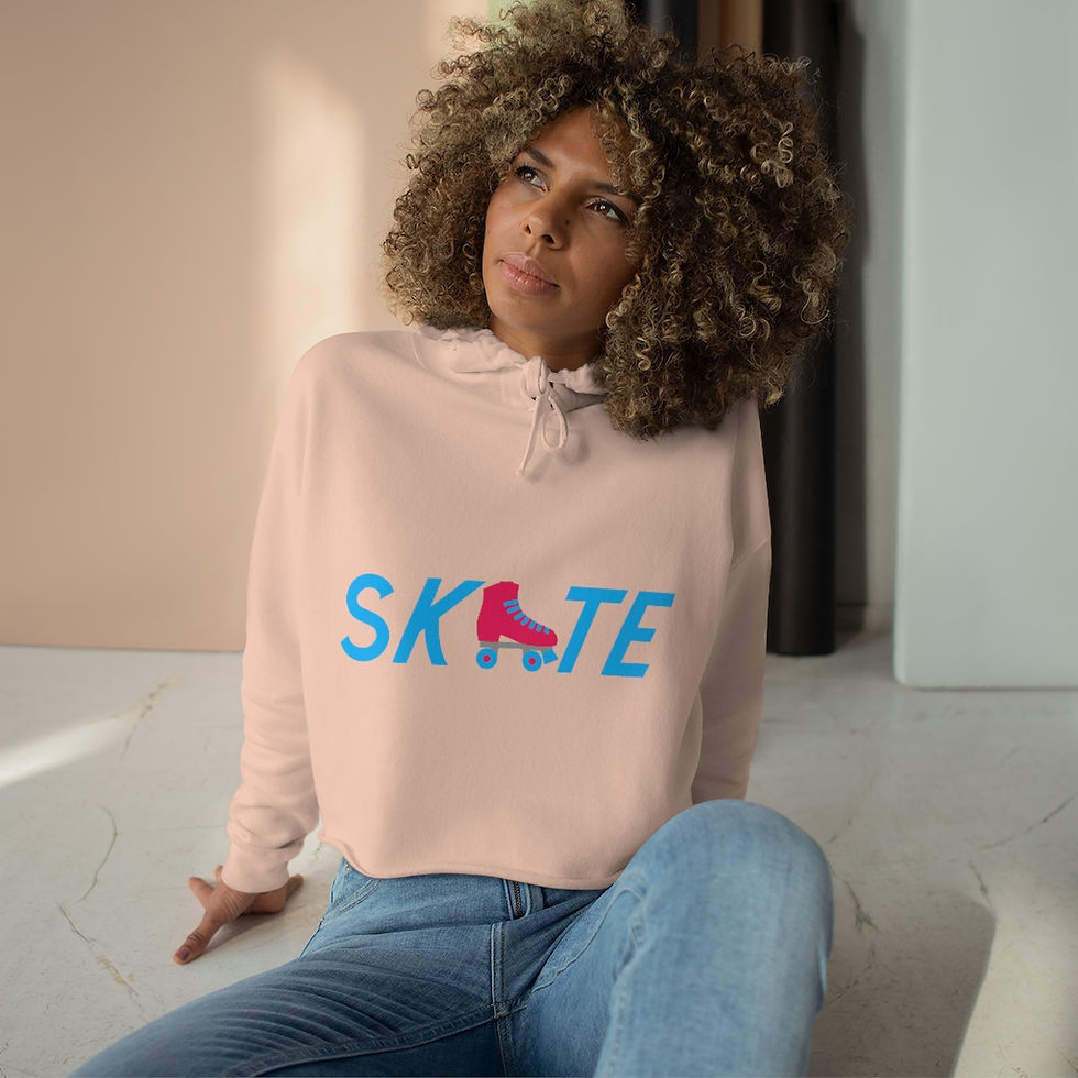 Thumbnail: SKATE Crop Hoodie