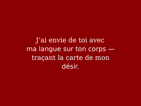 J’ai envie de toi