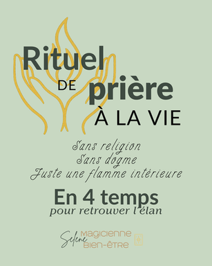 Rituel de prière à la vie