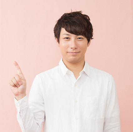 Young Man Pointing