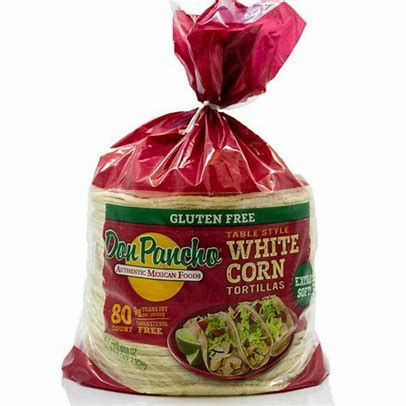 Don Pancho 5.25In White Corn Tortillas