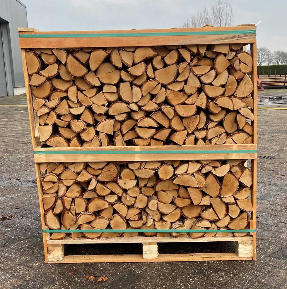Thumbnail: 1 m³ Gedroogd Berkenhout