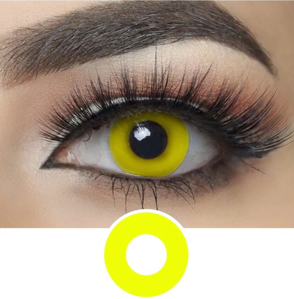 Lentes Cosplay Amarillo