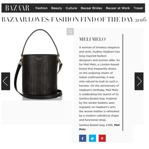 Santina Mini Black- Luxurious Italian Leather Crossbody Bag | meli