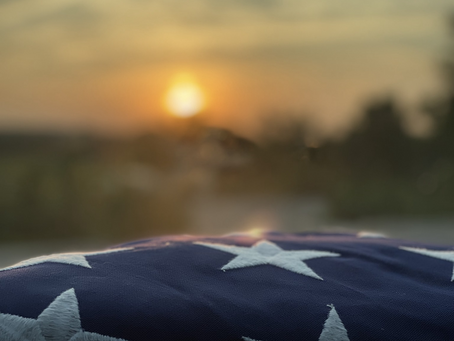 Dale's Memorial Flag Raising Ceremony