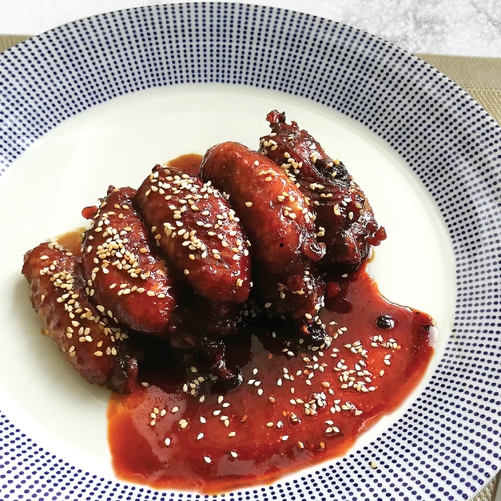 Rum Glazed Chicken Wings 酒香燒汁雞翼