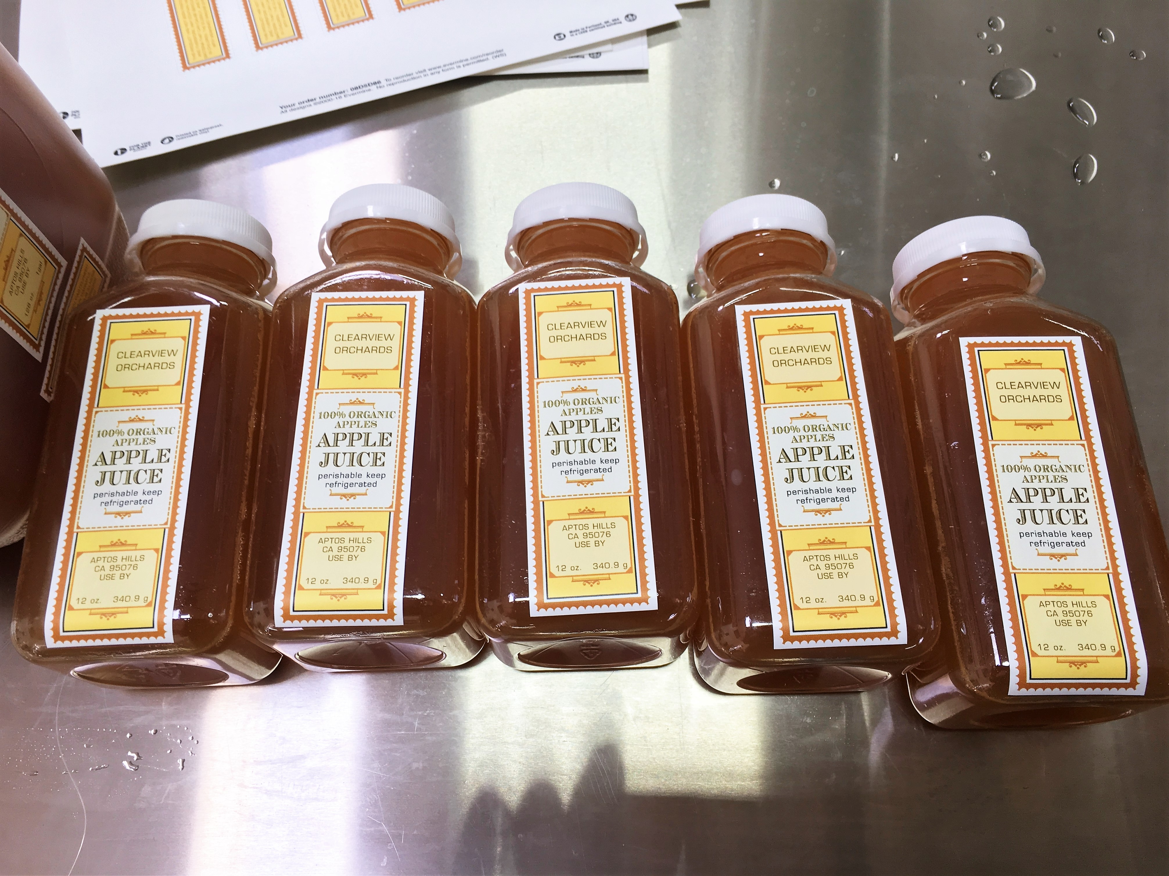 Clearview Orchards Apple Juice