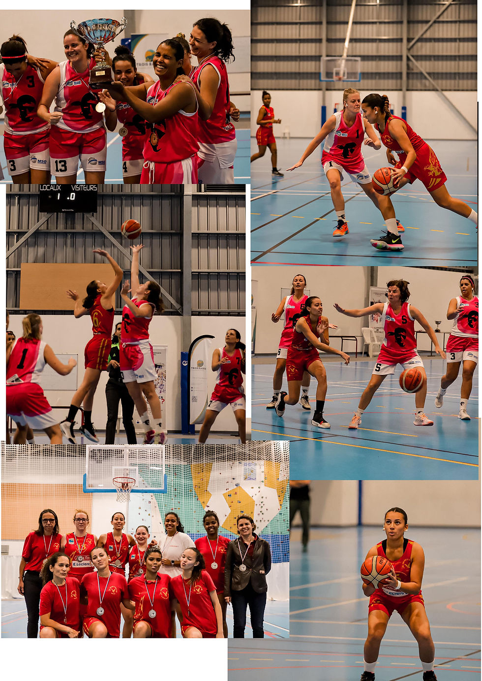 FINALES DEPARTEMENTALES FEMININES DE BASKET BALL A TROISBASSINS