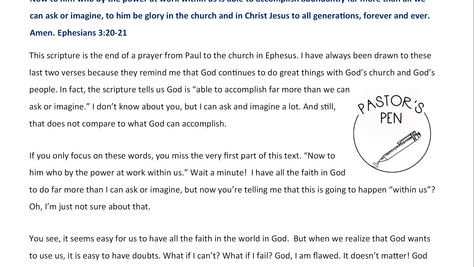 September 2021 Visitor Newsletter