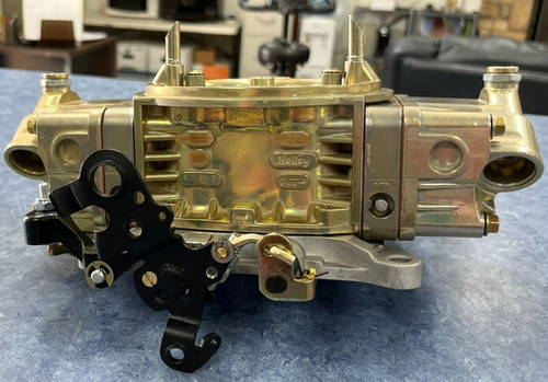 Holley メッキキャブレター　8050B Holley 0-80508S 750CFM 4160 Carburetor w/Chrome Fuel Feed Line