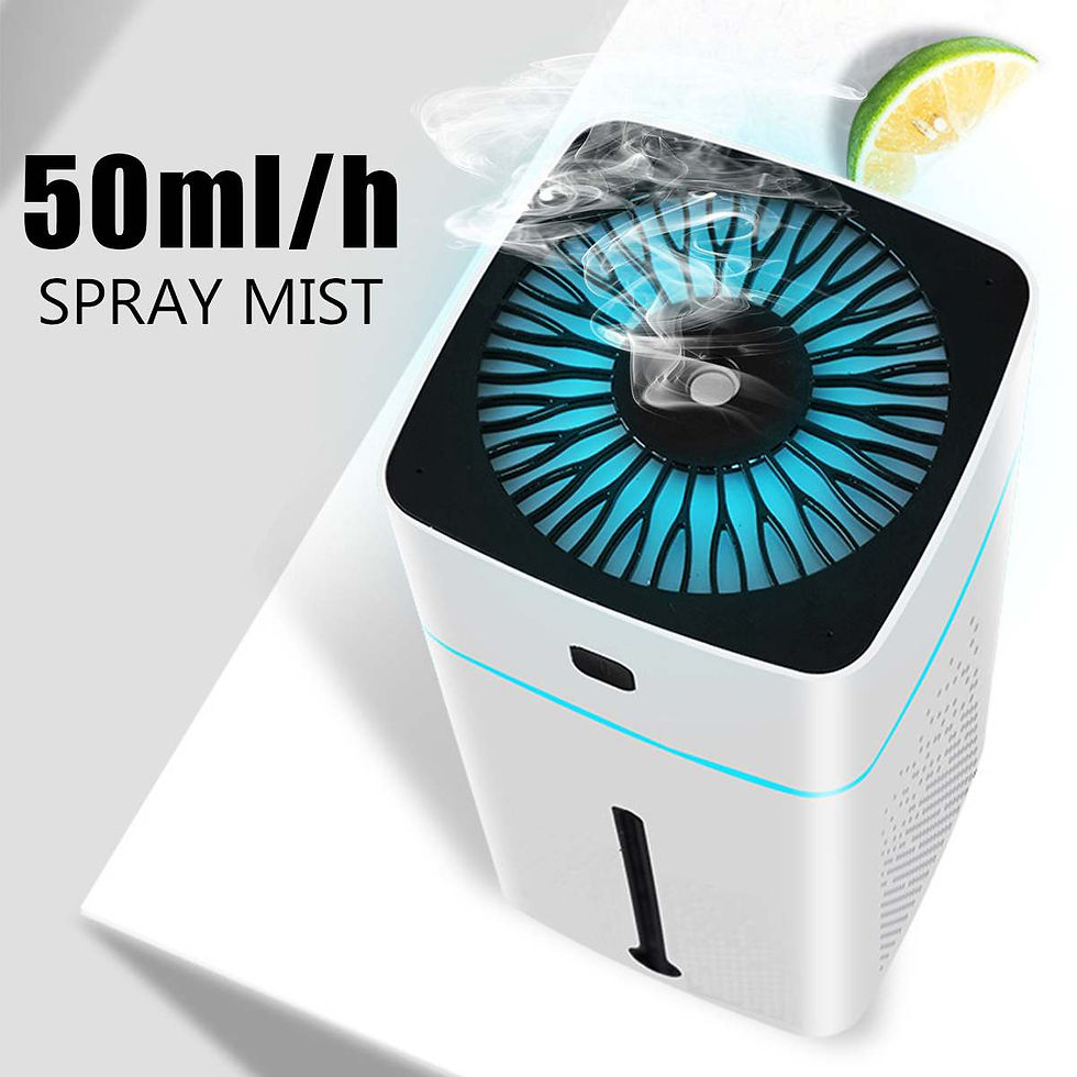 Thumbnail: Home Mini Humidifier and Air Purifier for Bedrooms