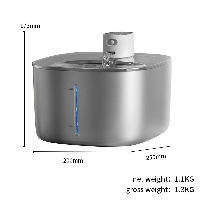 Stainless Steel Pet Water Fountain