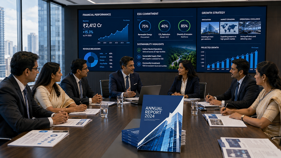 How an Annual Report Design Agency Adds Strategic Value to Corporate Reporting