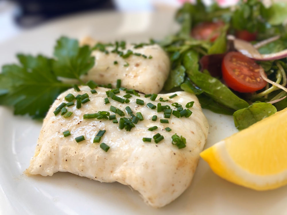 Grilled Brill Fillets With Anchovy Butter Grilled Brill Fillets With Anchovy Butter