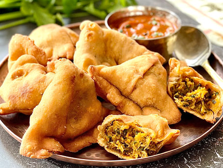 Crab Samosas