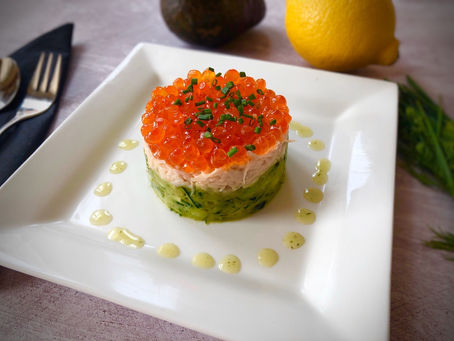 Crab and Avocado Tian