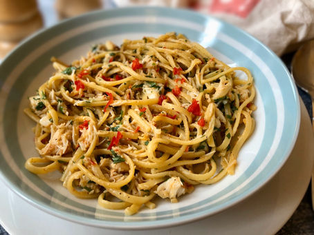 Crab Linguine