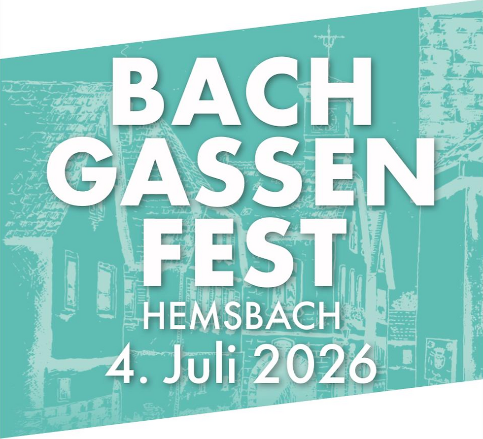 Flohmarkt Bachgassenfest 2026