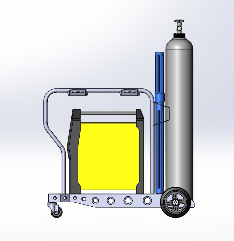 AHP AlphaTIG 200x/201XD Welding Cart