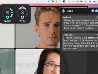 ADHD App for Video Calls: Optic
