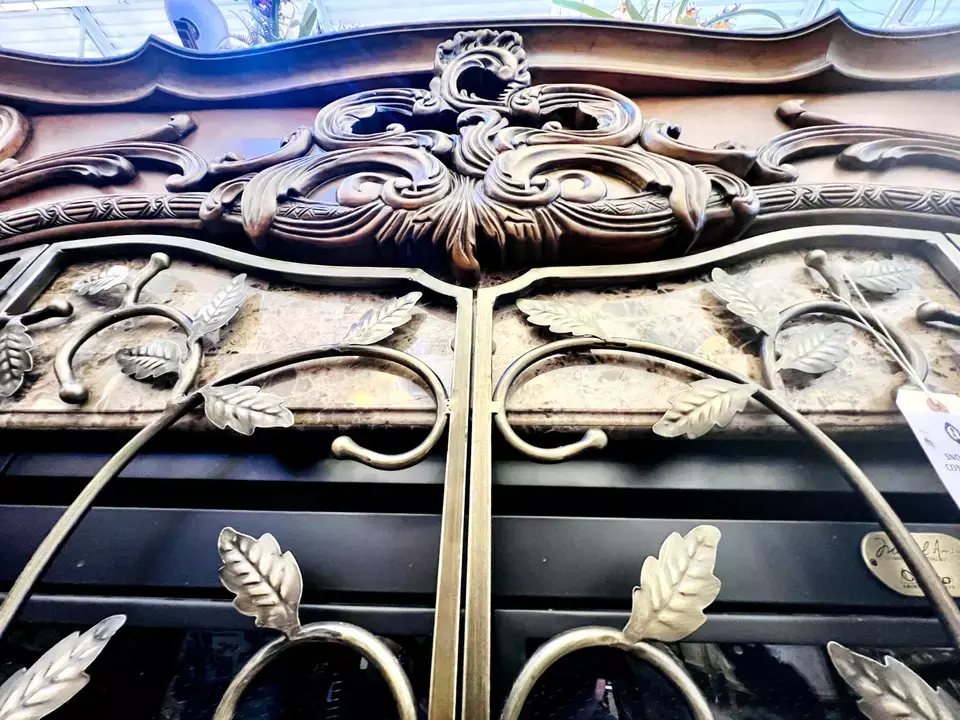 Thumbnail: AICO by Michael Amini Palais Royale fireplace