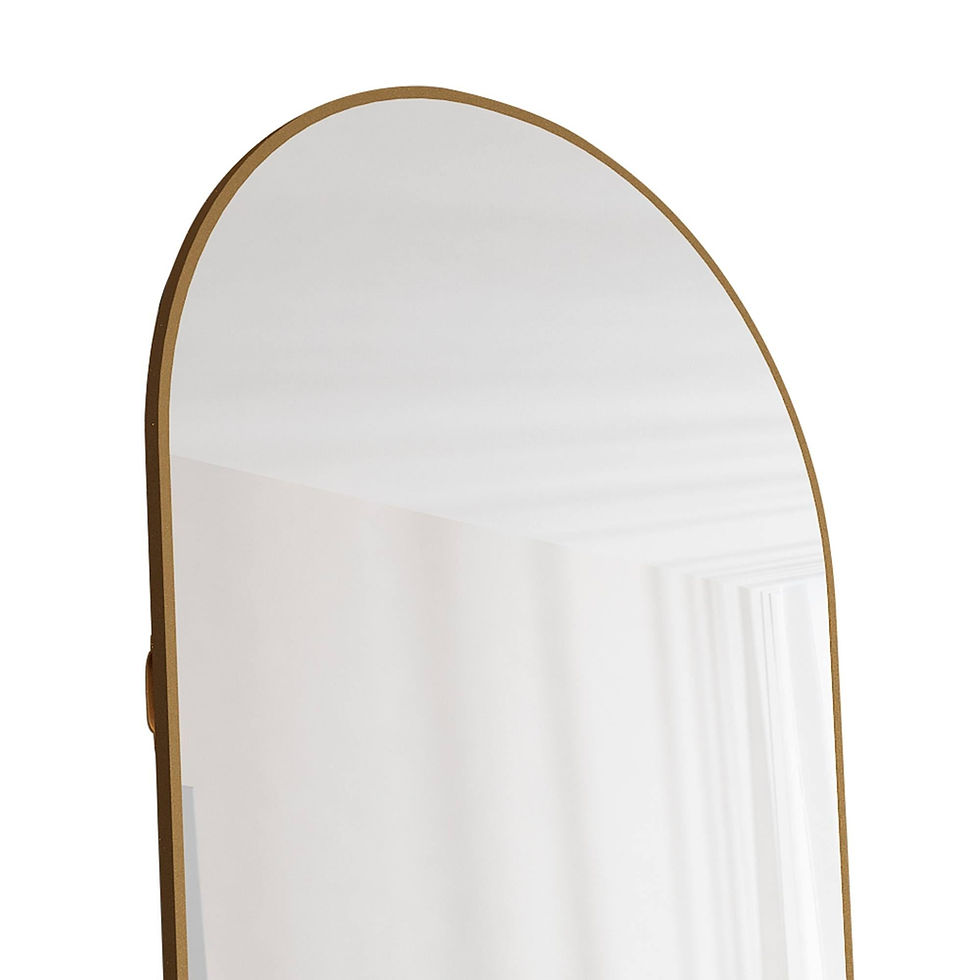 Thumbnail: Arched Full Length Mirror – Aluminum Alloy Frame Floor Mirror