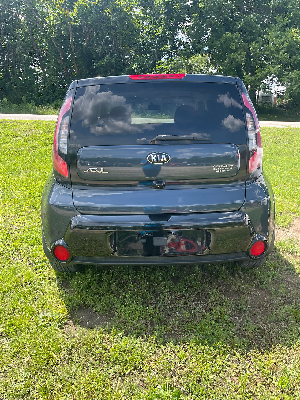 2016 KIA SOUL BLUE